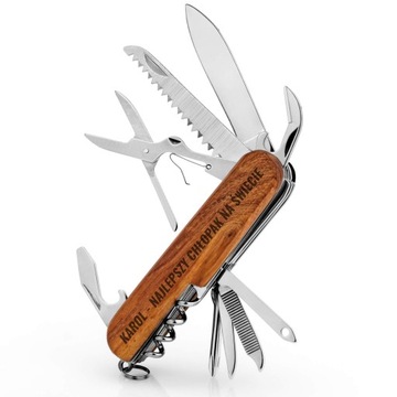 SCYZORYK NÓŻ SKŁADANY MULTITOOL na DZIEŃ CHŁOPAKA