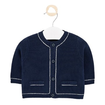 Sweter rozpinany Mayoral 1316 granatowy 80 cm