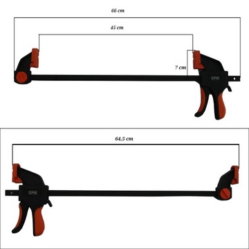 АВТОМАТИЧЕСКИЙ ЗАЖИМ 450*70ММ EPM