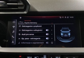 Audi A3 8Y Sportback 1.5 35 TFSI 150KM 2023 Audi A3 Sportback VAT 23 35TFSI mHEV 150KM S-tronic 202324 r., Salon PL, I, zdjęcie 18