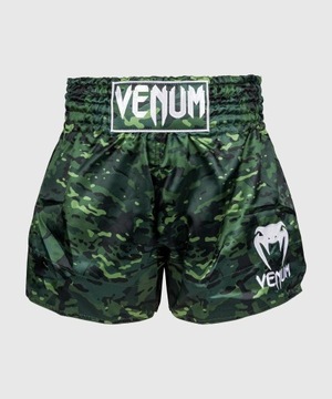 Venum Spodenki Classic Muay Thai Forest Camo Zielone S