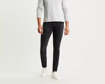 Spodnie męskie jeansy LEVI’S MEN’S 511 SLIM FIT FLEX JEANS W32 L34