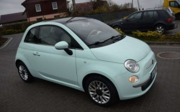 Fiat 500 II Seria 3 0.9 TwinAir 85KM 2014 Fiat 500 0.9B 2014r Klima Panorama 2 KPL KOL Sprowadzony Oplacony, zdjęcie 6