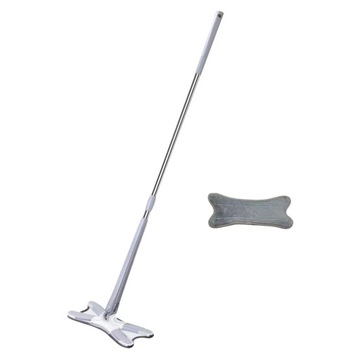 Швабра из микрофибры x Тип, плоская швабра для пола, серая