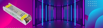 Блок питания светодиодов 12В 60Вт 5А SLIM IP20 модульный
