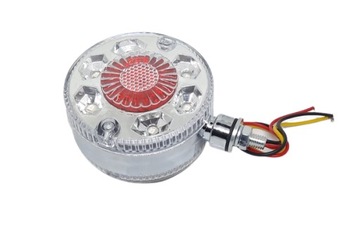 Lampa dwustronna 4 funkcje pomar-czerwona led diody uszy truck lusterko 24V
