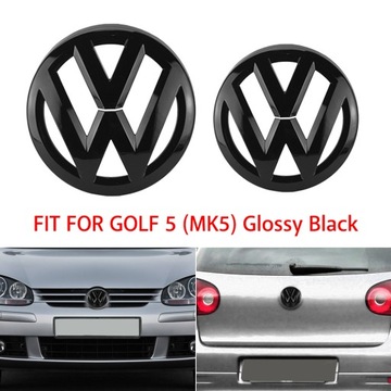 VW GOLF 03-08 MK5 ZNAKY PŘEDNÍ ZADNÍ ZNAK