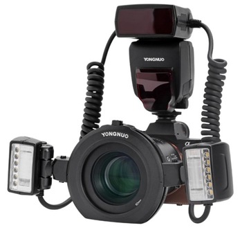 Lampa błyskowa do makrofotografii Yongnuo YN24EX do Sony _ OUTLET