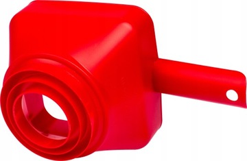 Квадратная пластиковая воронка для банок диаметром 52-85мм.