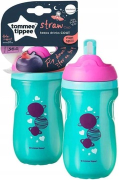 Tommee Tippee Explora BIDON ze słomką 260ml 12m+ S