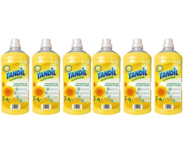 6x Koncentrat do płukania Tandil 1,8l 72 prania