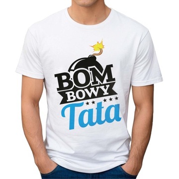 KOSZULKA NA DZIEŃ OJCA TATY MĘSKA PREZENT NA URODZINY ŚWIĘTA T-SHIRT | M