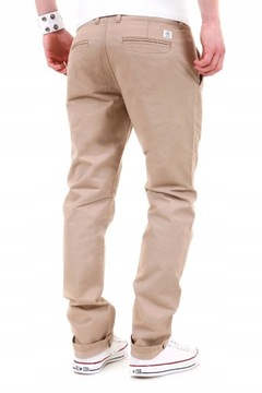 Jack Jones CAMEL chinosy REGULARNE nogawki _ 34/30