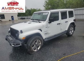 Jeep Wrangler IV 2021 Jeep Wrangler Unlimited Sahara 2021 2.0l 2.0 Benzyna 270KM