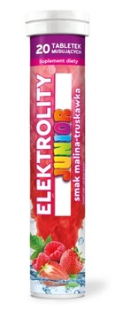 Elektrolity Junior x 20 tabletek musujących MBM