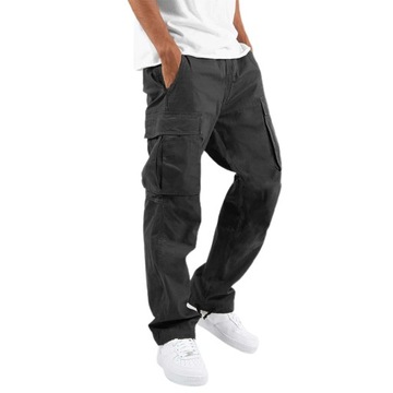 Y2K Jeans Streetwear Cargo spodnie męskie spodnie
