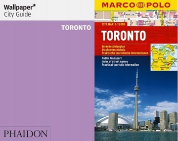 TORONTO KANADA PRZEWODNIK WALLPAPER PHAIDON+MAPA
