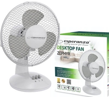 Настольный вентилятор Esperanza Zephyr EHF004WE