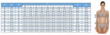 STRÓJ KĄPIELOWY B-135 KOSTIUM WYSZCZUPLAJĄCY BASEN PLAŻA 52 B-C