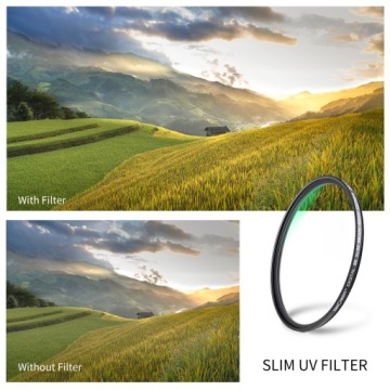 УФ-фильтр HD MC PRO SLIM 49 мм + покрытия K&F