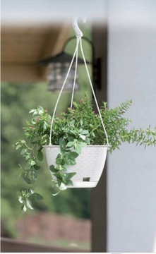 РАТОЛЛА КРУГЛЫЙ ПОДВЕСНОЙ ЦВЕТОЧНЫЙ ГОРШОК DRLW240 АНТРАЦИТ