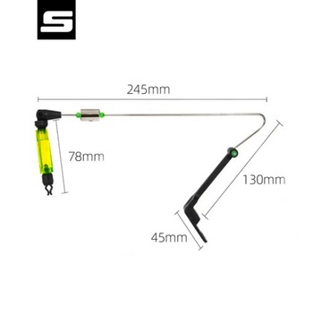 СИГНАЛИЗАЦИЯ ПОКЛЕВКИ СВИНГЕР Sahido SKYLIGHT BASIC YELLOW GROUND МЕТОД КАРП