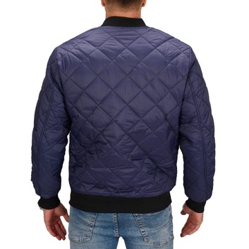 KR01 roz. M KURTKA MĘSKA BOMBER JACKET PIKOWANA