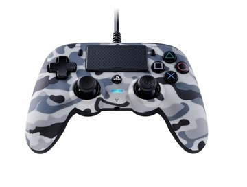 Pad Kontroler przewodowy do PS4 Nacon szary MORO