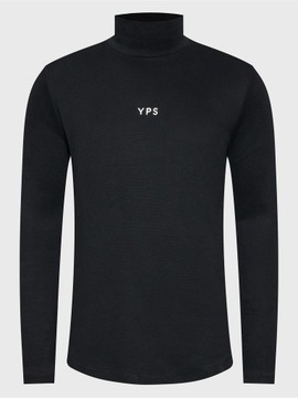 YOUNG POETS SOCIETY Sweter Keny Logo 107674 Czarny Regular Fit