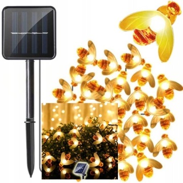 Солнечная гирлянда 40 Led Bees Led Garden Light