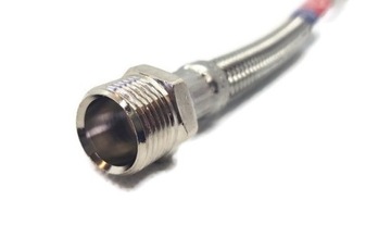 TUCAI Шланг 3/8x3/8 WZ с металлической оплеткой, 30 см