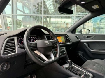 Seat Ateca SUV Facelifting 2.0 TSI 190KM 2021 Seat Ateca 2.0190KM4DRIVE FR DSG VirtualCockpit NiskiPrzebieg Kamera ASO F, zdjęcie 9