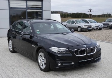 BMW Seria 5 F10-F11 Touring 525d 218KM 2013 BMW Seria 5 2.0D 218KM Xenon Automat Navi xDrive Skora Oplacony 2.0 218KM