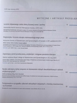 Ginekologia i Położnictwo 3/2014, maj-czerwiec 2014