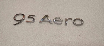 SAAB 95 9-5 AERO ZNAKY LOGO ZNAK NA KRYT ZADNÍ