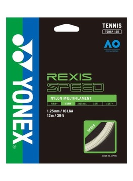 Naciąg Yonex REXIS SPEED set. white - 1,25 mm