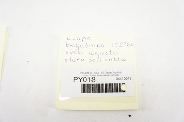 PY018 VW JETTA VI 5C VÍKO KUFRU KUFRU LH8Z