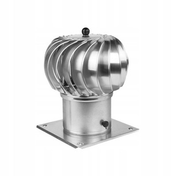 Nasada obrotowa wentylacyjna turbowent fi 150 aluminium