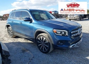 Mercedes GLB 2022 Mercedes-Benz GLB 2022r., GLB 250, od ubezpieczalni, 2.0 Benzyna 221KM