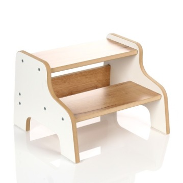 Лестница-платформа, подставка для ног бело-дуб SC-310