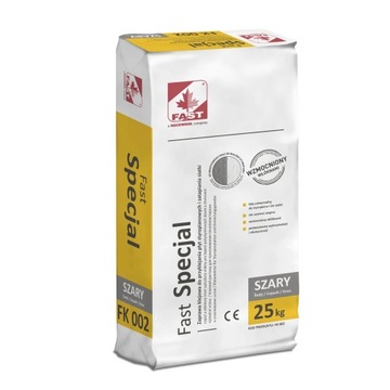 FAST Specjal Szary do styropianu 25kg x 48szt. paleta