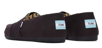 Toms Classic Recycled 10017670 41 czarne espadryle tomsy