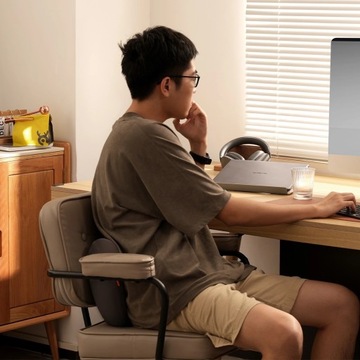 ПОДУШКА ДЛЯ ПОЯСНИЦЫ BASEUS ДЛЯ АВТОМОБИЛЯ КОМФОРТНАЯ, МЯГКАЯ, УДОБНАЯ, ЧЕРНАЯ