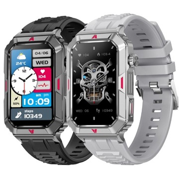 SMARTBAND SMARTWATCH СПОРТИВНЫЕ ЧАСЫ AMOLED СПОРТИВНЫЙ РЕМЕСЛ PL FIT SMS IOS