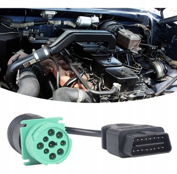 9-контактный диагностический кабель для 16 грузовиков Obd2