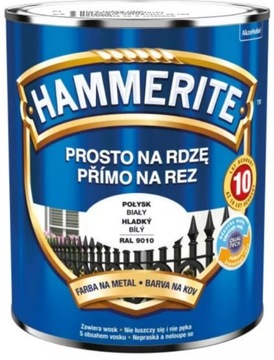 HAMMERITE POŁYSK BIAŁY 0,25 L