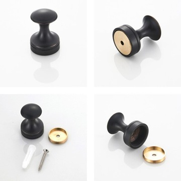 4 комплекта крючков для одежды Retro Black Bronze