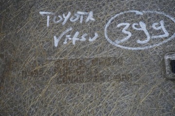 TOYOTA VERSO POLIČKA KUFRU HMOTA KOBEREC KRYTINA PODLAHY 58410-0F020