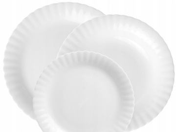 C000 Блюдце 14 см Белое IWONA PFP CHODZIEŻ 1 шт.