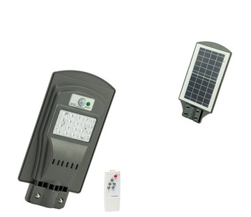LAMPA ULICZNA LED LATARNIA SOLARNA 20W PRZEMYSŁOWA